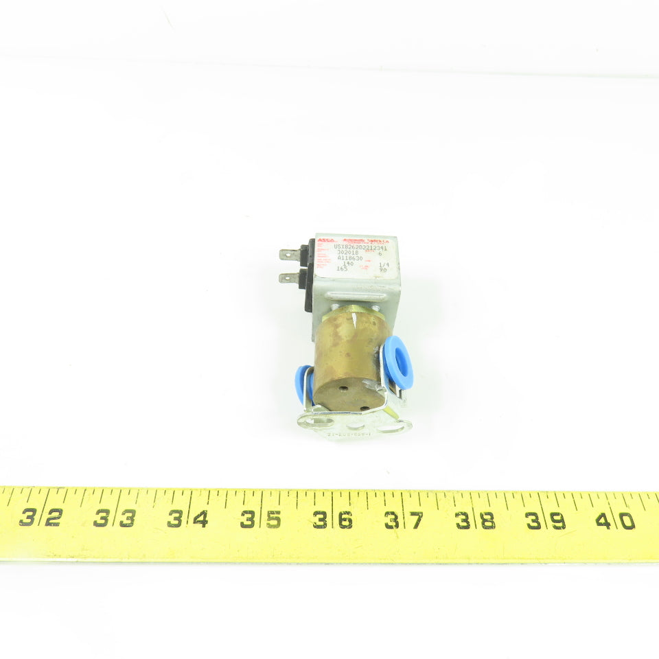 Asco USX8262D2212341 2-Way Solenoid Valve 1/4" Pipe 120V