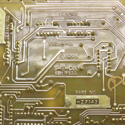 S-E-Co. 1-Z7143 Start/Stop Logic Card