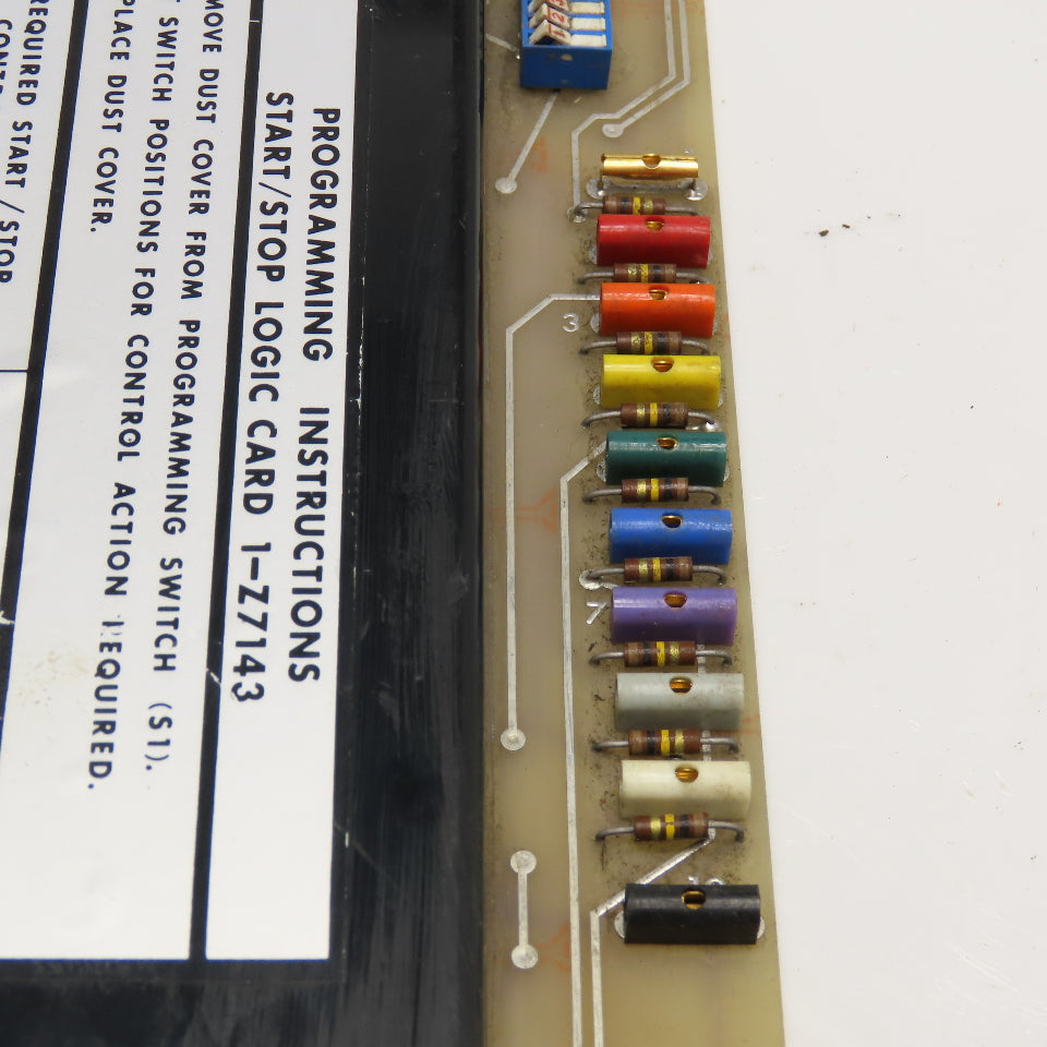 S-E-Co. 1-Z7143 Start/Stop Logic Card