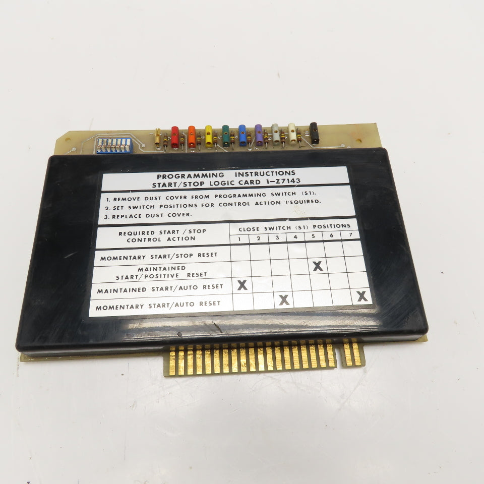 S-E-Co. 1-Z7143 Start/Stop Logic Card