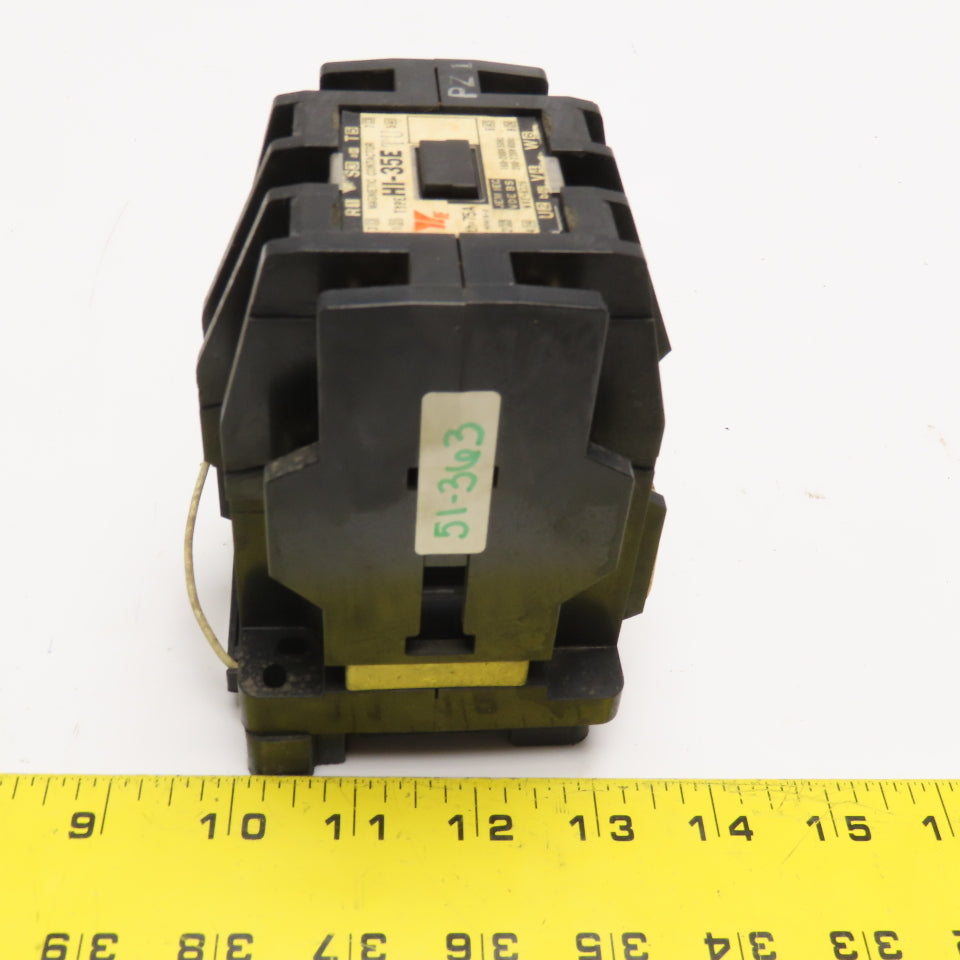 Yaskawa HI-35ETU 550V 22kW Max Magnetic Contactor 200/220V 50/60Hz