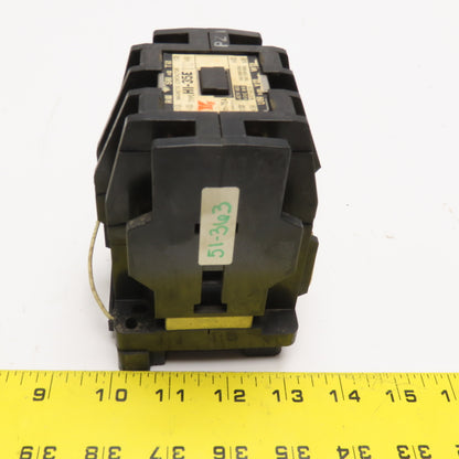 Yaskawa HI-35ETU 550V 22kW Max Magnetic Contactor 200/220V 50/60Hz