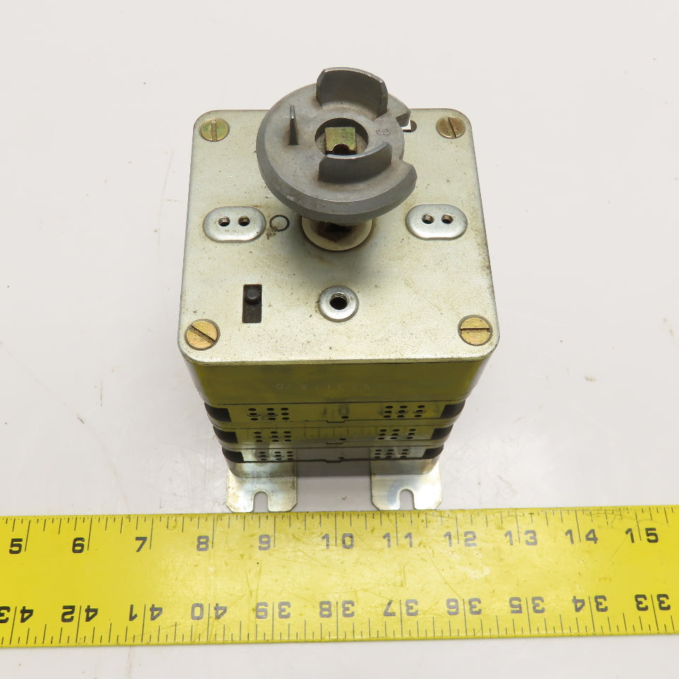 Siemens 3LC6 187-2TC51 600VAC 80A Rotary Disconnect Switch