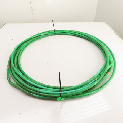 2/0 AWG Copper Wire Stranded Green 60' Long 600V THHN
