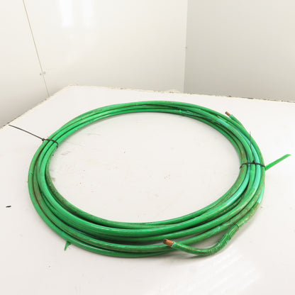 2/0 AWG Copper Wire Stranded Green 60' Long 600V THHN