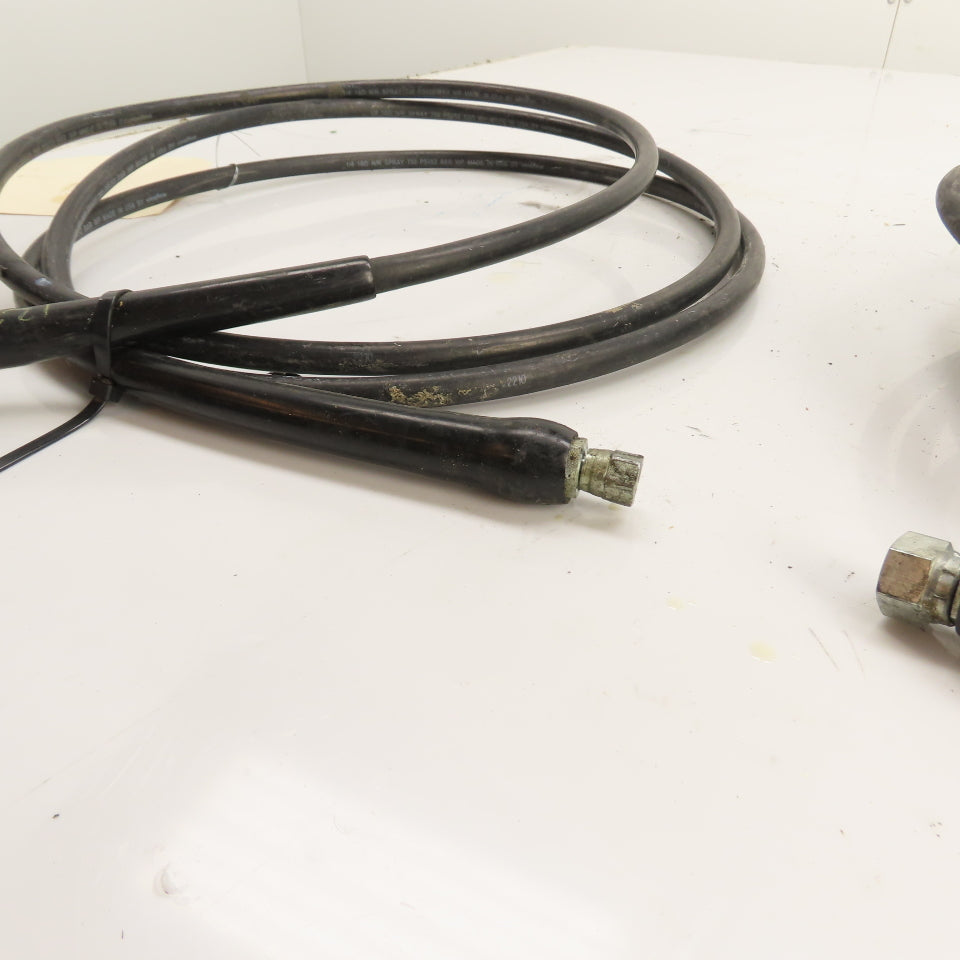 Continental ContiTech 1/4" 750 PSI Spray Hoses 25' & 10' Lot of 2