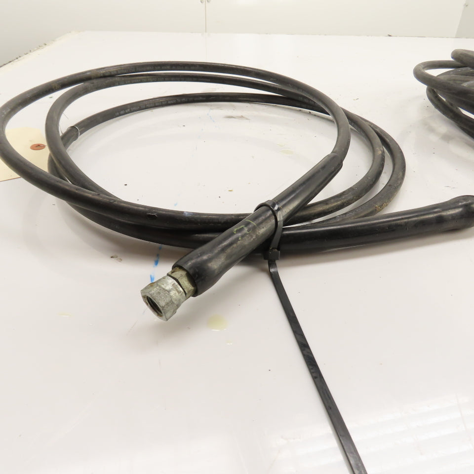 Continental ContiTech 1/4" 750 PSI Spray Hoses 25' & 10' Lot of 2