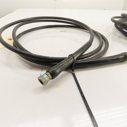 Continental ContiTech 1/4" 750 PSI Spray Hoses 25' & 10' Lot of 2
