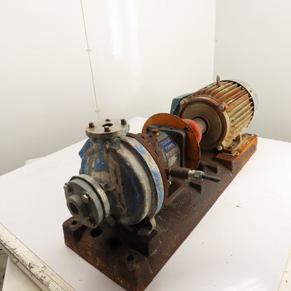 Goulds 3196 10HP Centrifugal Pump 1x1.5-8 3510RPM 230/460V 3PH