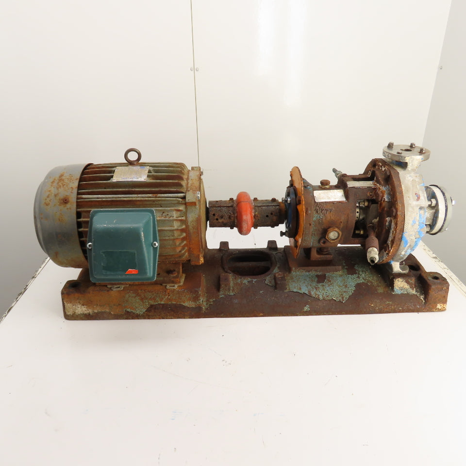 Goulds 3196 10HP Centrifugal Pump 1x1.5-8 3510RPM 230/460V 3PH