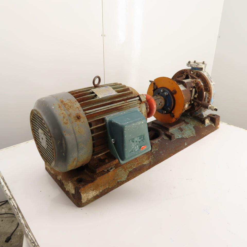 Goulds 3196 10HP Centrifugal Pump 1x1.5-8 3510RPM 230/460V 3PH