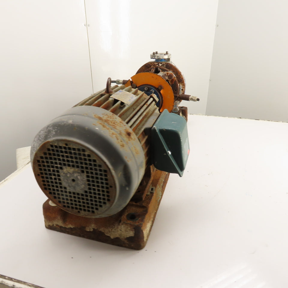 Goulds 3196 10HP Centrifugal Pump 1x1.5-8 3510RPM 230/460V 3PH