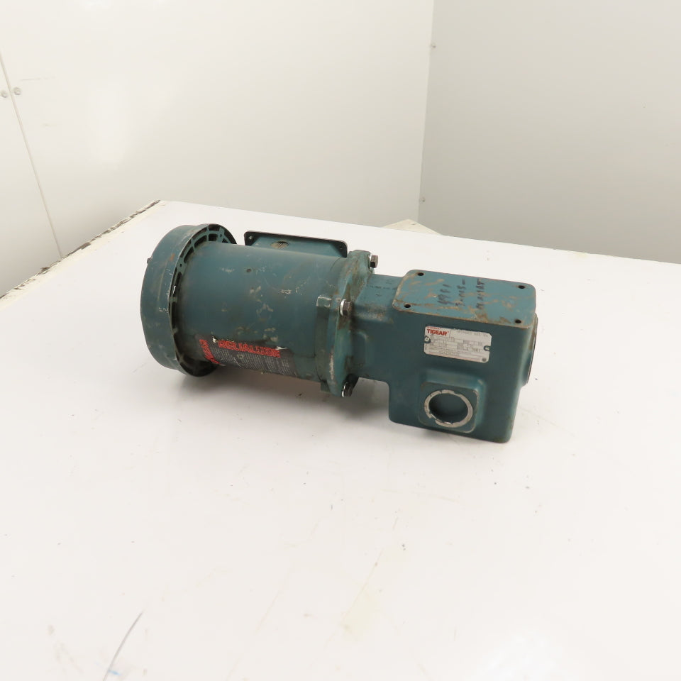 Dodge 3054663 3/4HP Dodge Tigear Gear Motor 10:1 Ratio 173RPM 208-230/460V 3Ph