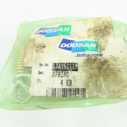 Doosan LTA152119 Springs Lot Of 4