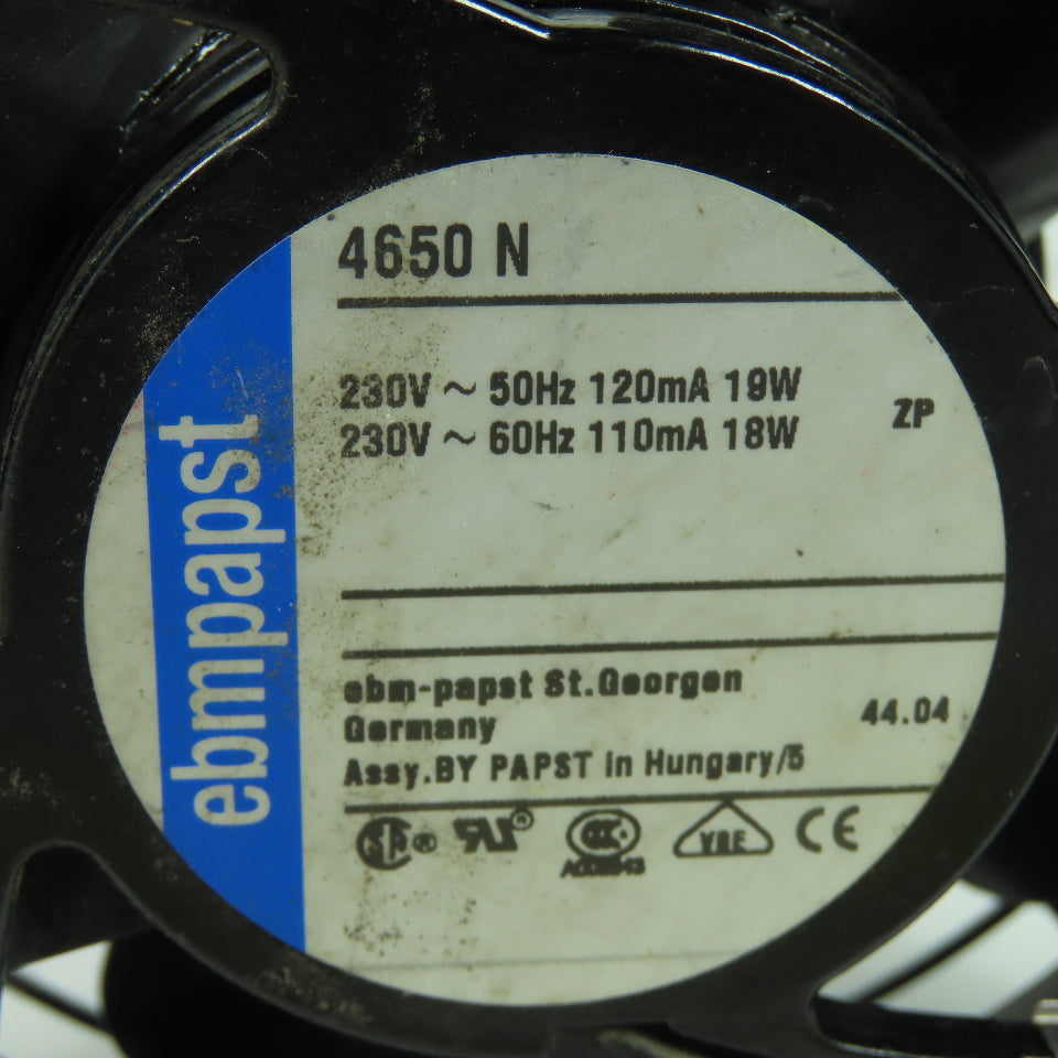 Ebmpapst 4650 N Axial Fan 230V 19W
