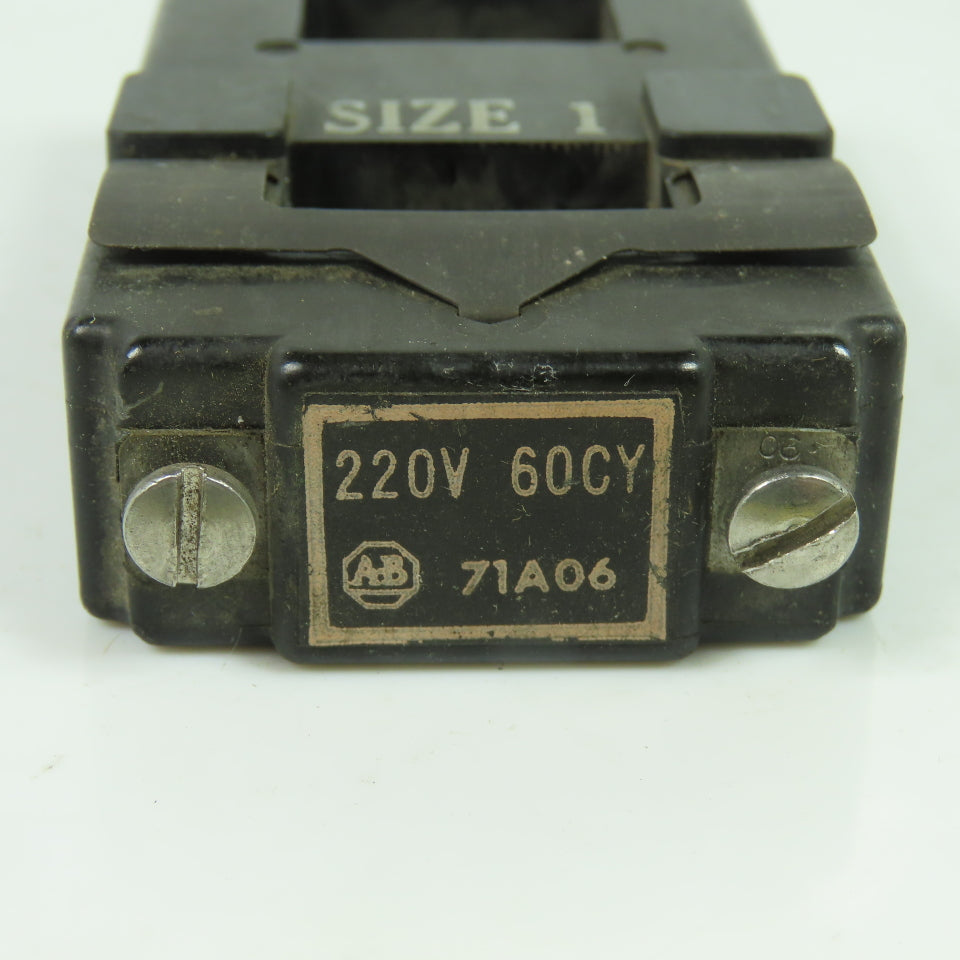 Allen Bradley 71A06 Size 1 Magnet Coil 220V 60Hz