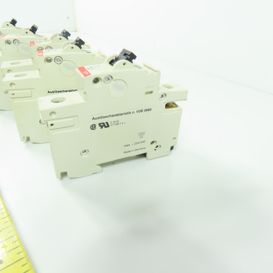 ABB S281 K 16A 16A Circuit Breaker 230/400V Lot of 5