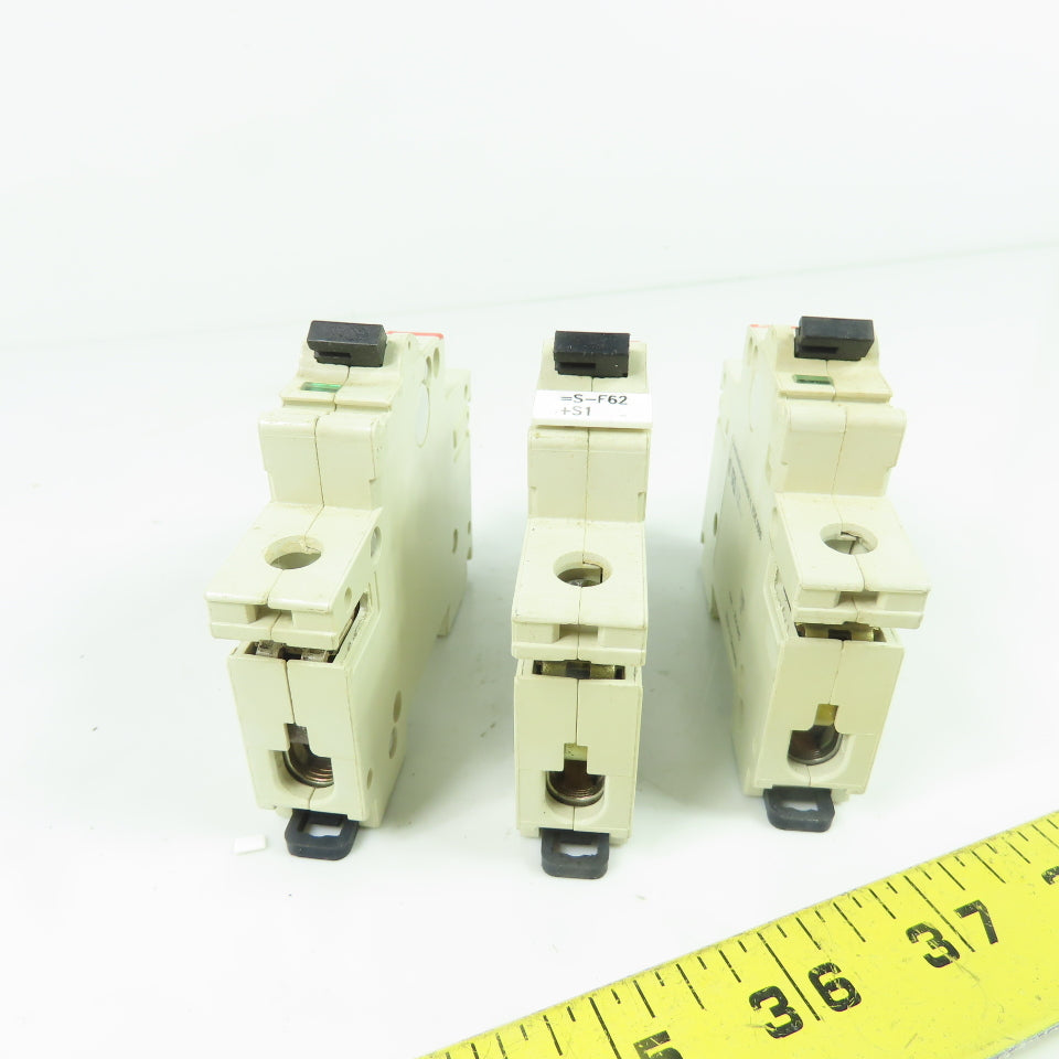 ABB S281 K 32A 32A Miniature Circuit Breaker 230/400V Lot of 3