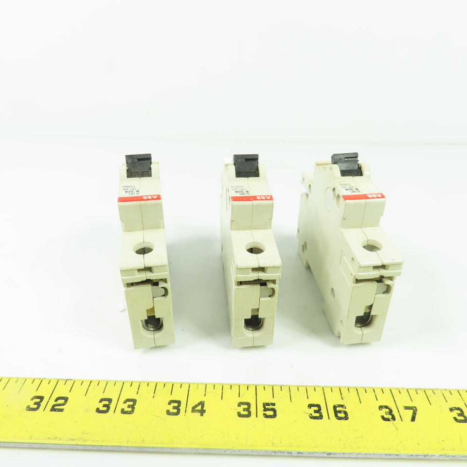 ABB S281 K 32A 32A Miniature Circuit Breaker 230/400V Lot of 3
