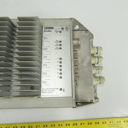 Phoenix Contact 27 31 429 IBS IP 500 PS-2-BS InterBus Power Supply 24V Zone