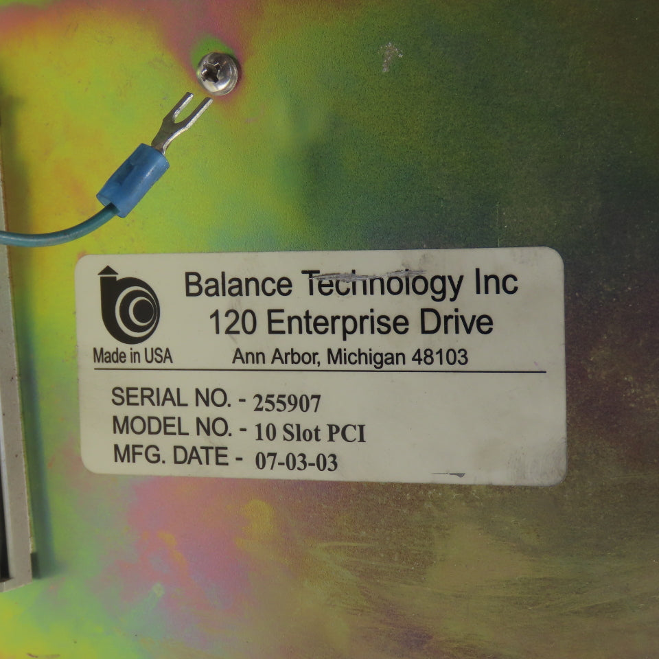 Balance Technology Inc 10 Slot PCI Industrial Computer Chassis 10-Slot PCI