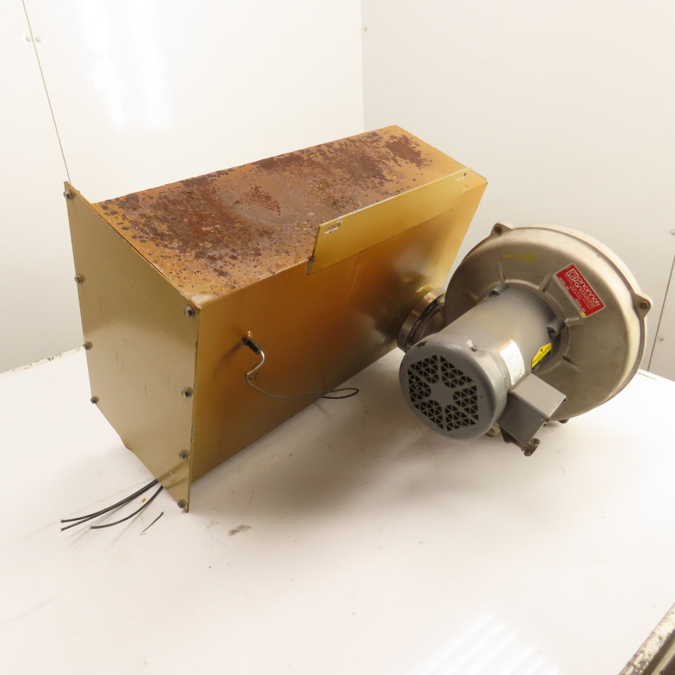 Cincinnati PB-9 Heat Exchanger From Conair CD-1000 W/ 1/2HP Pressure Blower Fan