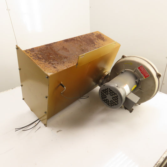 Cincinnati PB-9 Heat Exchanger From Conair CD-1000 W/ 1/2HP Pressure Blower Fan