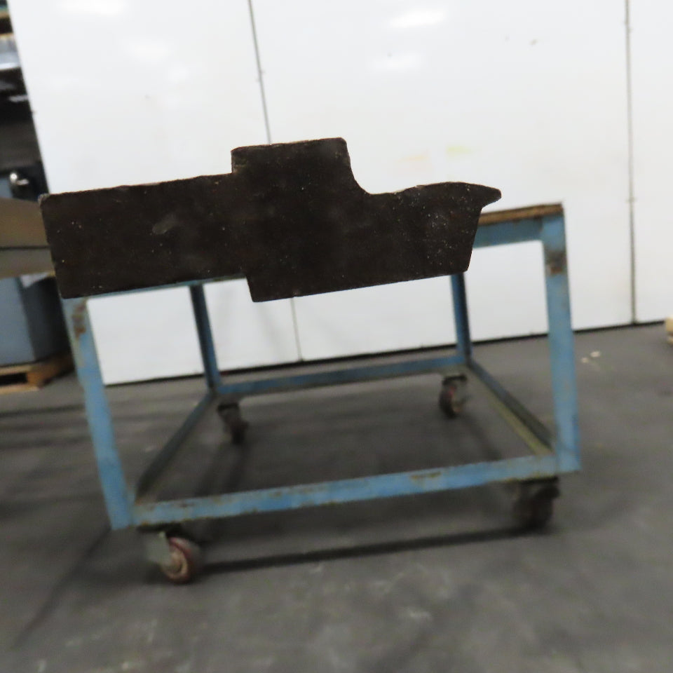 120" Press Brake Sheet Metal Offset Die & Punch Set 72° 1/2" Tang 4-7/16"T Lot/2