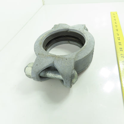 Victaulic 4/114.3-89 4" Grooved Pipe Coupling 85-125 FT-LBS Torque