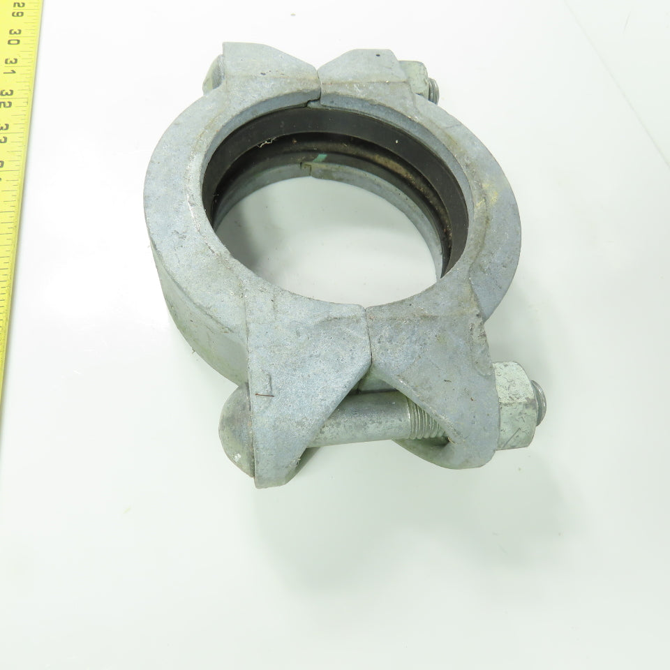 Victaulic 4/114.3-89 4" Grooved Pipe Coupling 85-125 FT-LBS Torque