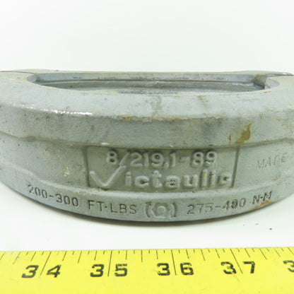 Victaulic 8/219.1-89 8" Rigid Grooved Pipe Coupling Style 89 200-300 FT-LBS