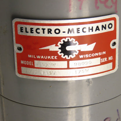 Electro-Mechano 101W Precision Drilling Head Unit 115V 175W 10,000RPM Tested