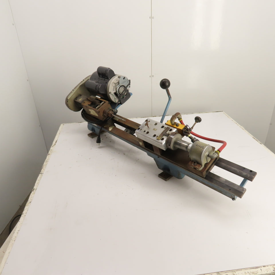 Pneumatic Clamp Second Operation Speed Lathe Polishing Drilling Fixture 115V