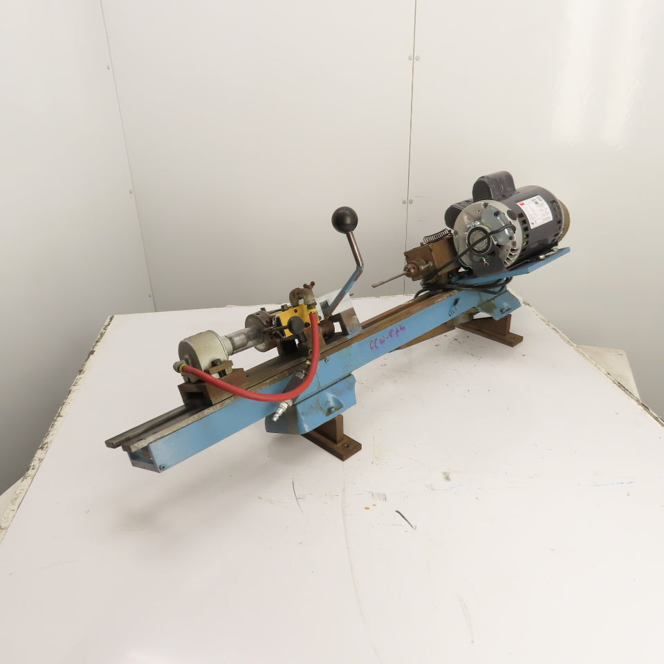 Pneumatic Clamp Second Operation Speed Lathe Polishing Drilling Fixture 115V