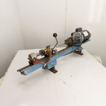 Pneumatic Clamp Second Operation Speed Lathe Polishing Drilling Fixture 115V