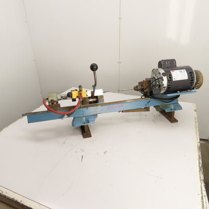 Pneumatic Clamp Second Operation Speed Lathe Polishing Drilling Fixture 115V