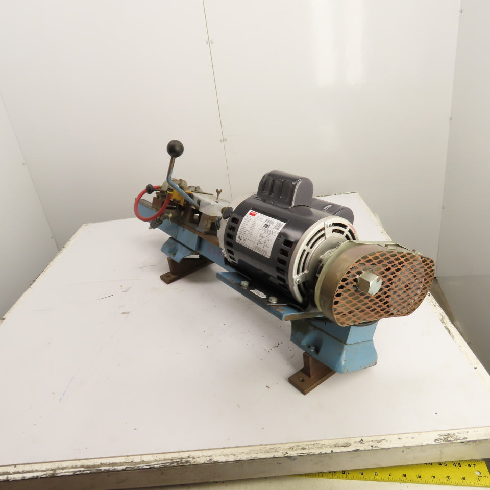Pneumatic Clamp Second Operation Speed Lathe Polishing Drilling Fixture 115V