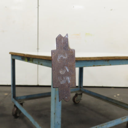 120" Press Brake Double Sided Offset Die 90° 1/2" Tang 1" Thick 2.875"Tall