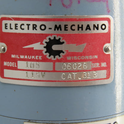 Electro-Mechano 105 Precision Variable Speed Sensitive Drill Press Head 115V