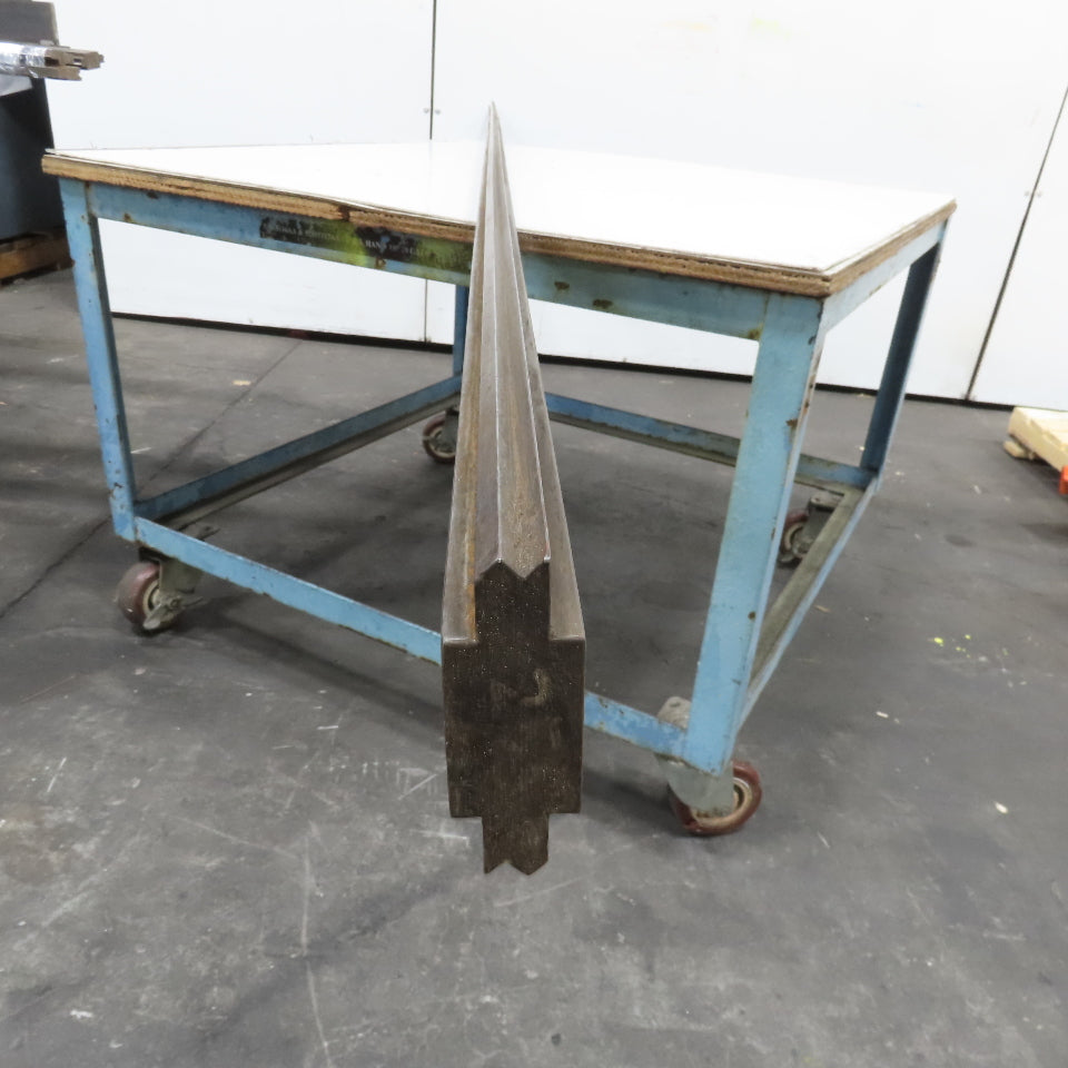 115-1/2" Press Brake Offset Die 90° 1/2" Tang 1" Thick 2.875"Tall