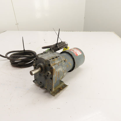 Dayton 2Z818A 24:1 Ratio 1/15HP Gearmotor 115V 1Ph 67.5RPM W/ Foot Pedal Tested
