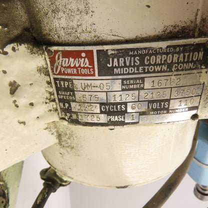 Jarvis UM-05 1/2HP 4-Speed Tapping Unit 110V 1Ph 575-3750RPM Tested
