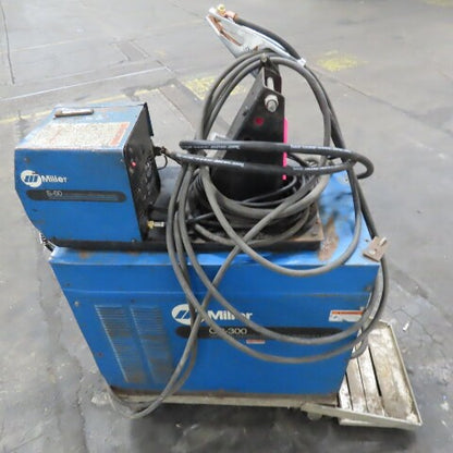 Miller CP-300 300A Wire Feed MIG Welder S-64 Feeder Wheel Package 200-230/480V