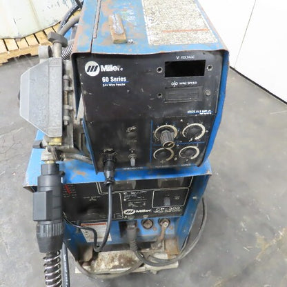 Miller CP-300 300A Wire Feed MIG Welder S-64 Feeder Wheel Package 200-230/480V