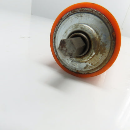 Frantz 2.14" OD x 14-1/2" Long Orange Coated Gravity Conveyor Roller