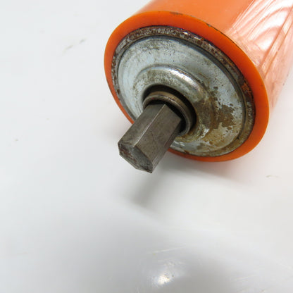 Frantz 2.14" OD x 14-1/2" Long Orange Coated Gravity Conveyor Roller