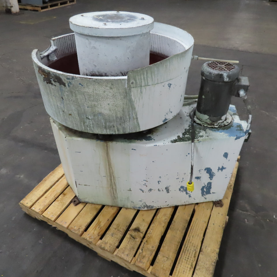 Graviflo GVM1.5 115V 1Hp Centrifugal Wet Media Vibratory Finisher Polisher