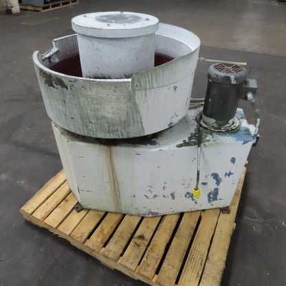 Graviflo GVM1.5 115V 1Hp Centrifugal Wet Media Vibratory Finisher Polisher