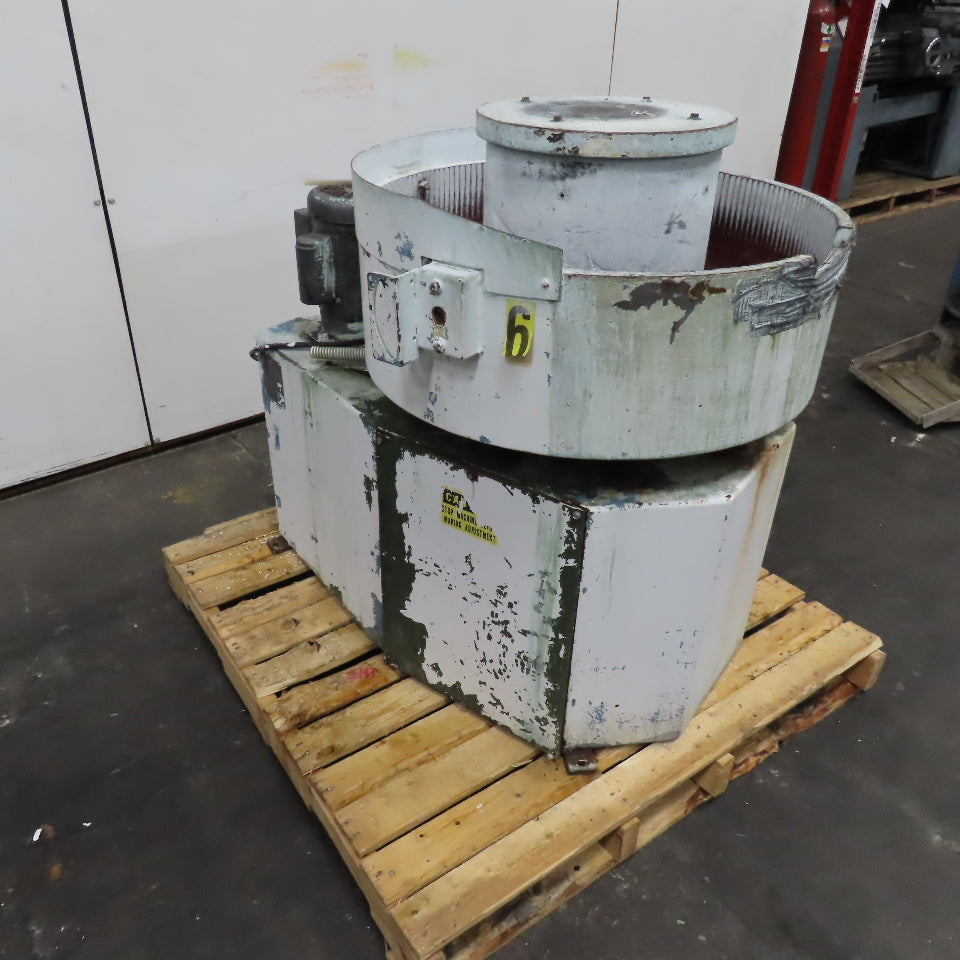 Graviflo GVM1.5 115V 1Hp Centrifugal Wet Media Vibratory Finisher Polisher