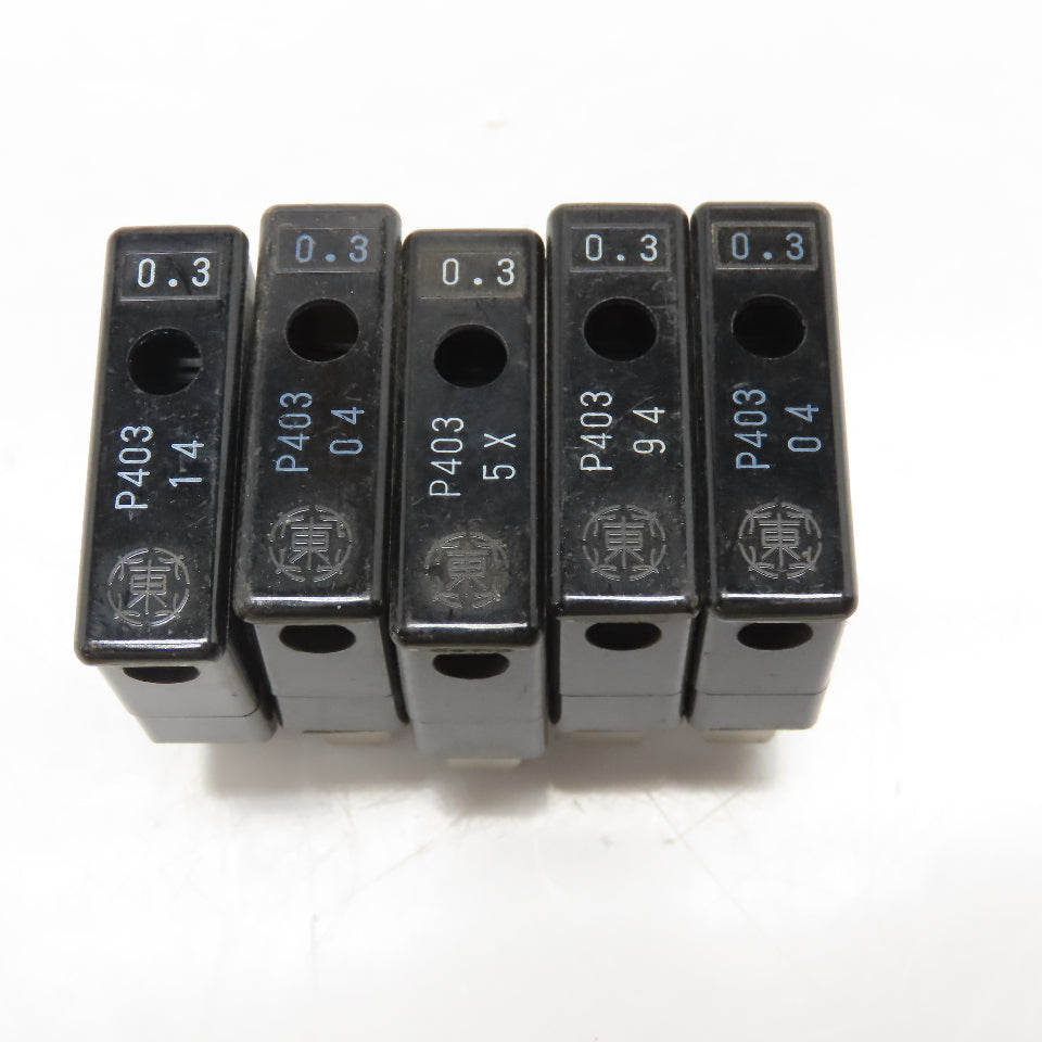 Daito P403 0.3A Alarm Fuse Lot Of 5